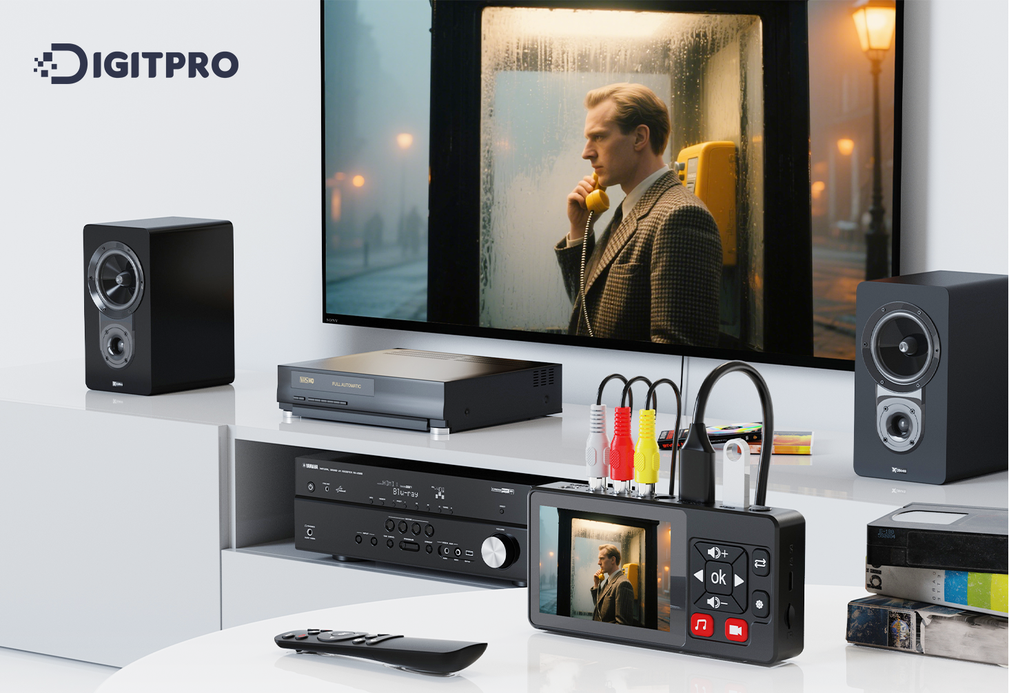 Amazon.com: VHS to Digital Converter 2.0, HD Video to Digital